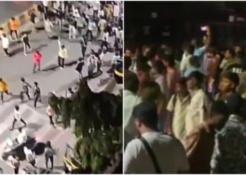 Screengrab from the viral video of the incident