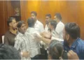 Karnataka Congress members during party meet