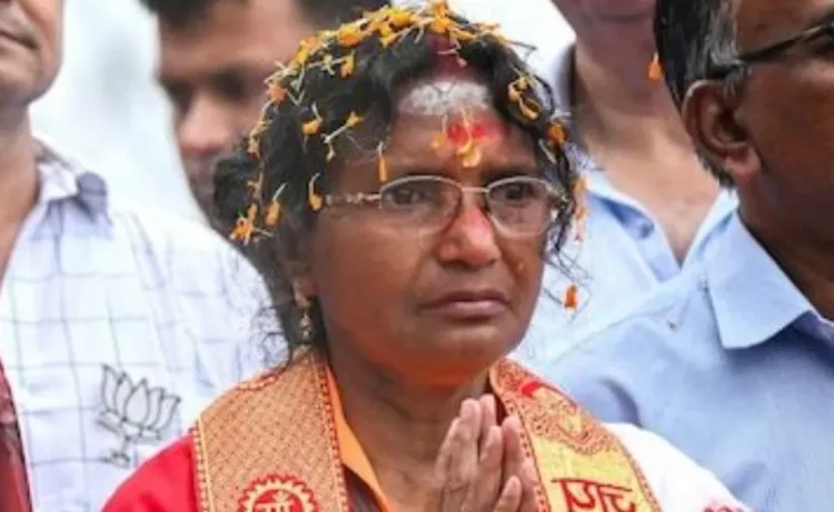 Ratna Debnath mother of RG Kar Rape Victim