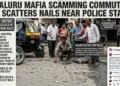 Puncture mafia creates deadly road hazard in Bengaluru