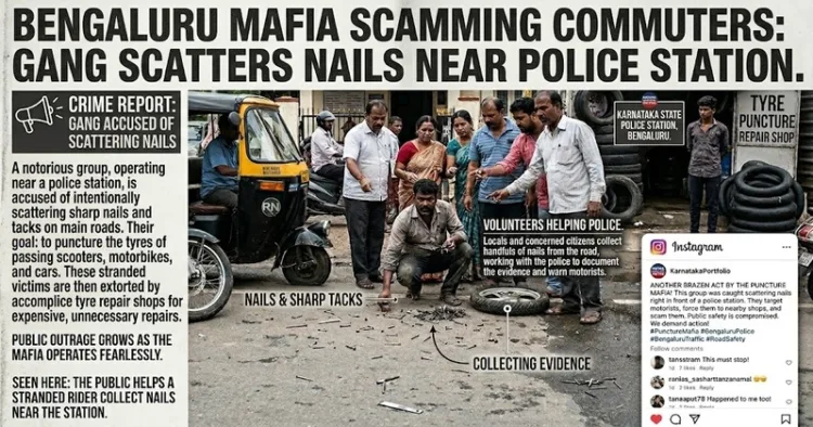 Puncture mafia creates deadly road hazard in Bengaluru