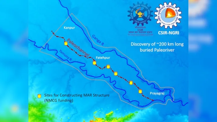 200 km Underground River Found in Ganga-Yamuna Doab Revives Saraswati Question