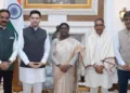 Raghav Chadha meets President Murmu (Photo/X)