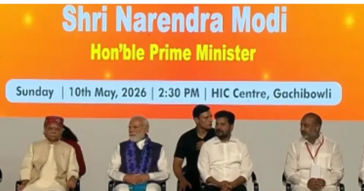 PM Modi inaugurates Rs9,400 crore projects in Telangana