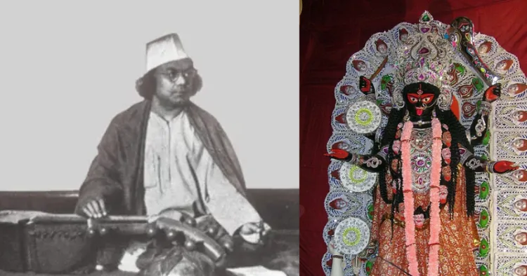 Kazi Nazrul Islam (Left)