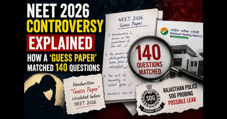 NEET exam 2026 question paper leaked (This is an AI generated image)