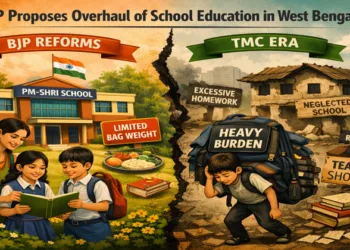 BJP pushes NEP-style school reforms in Bengal, flags failures under TMC
