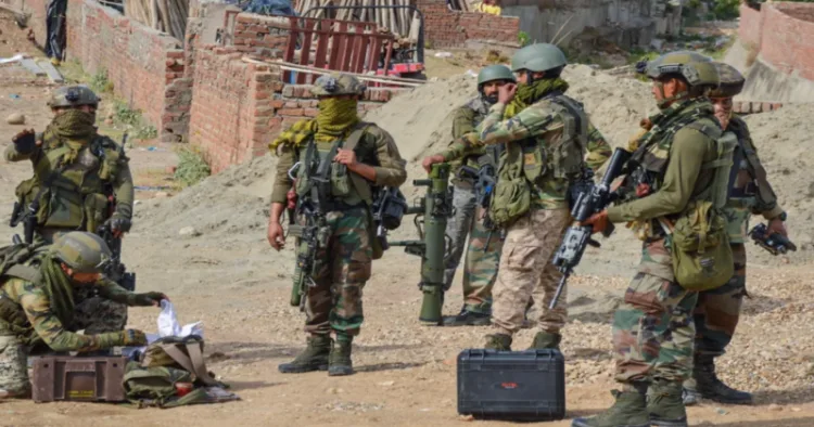 Armed soldiers