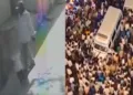 Thousands take part in the cremation of the 4-year old-girls who was raped and murdered