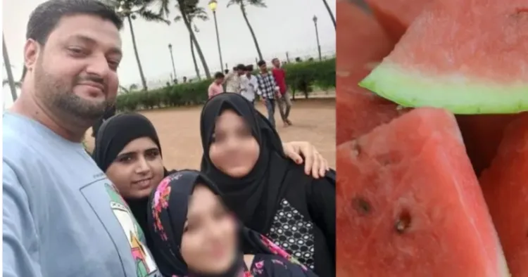 Family of four killed due to rat poison in watermelon