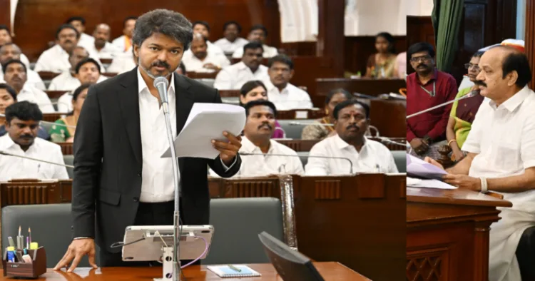 Tamil Nadu Chief Minister Thiru. S. Joseph Vijay, after securing victory in the government resolution for the confidence vote on his cabinet in the Tamil Nadu Legislative Assembly, expressed his gratitude and delivered a speech