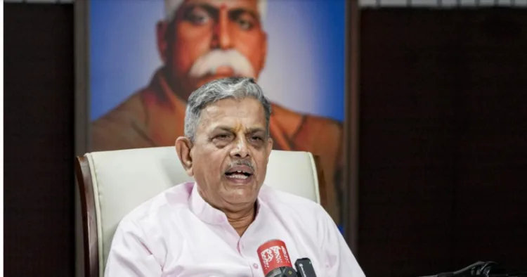 RSS Sarkaryavah Dattatreya Hosabale