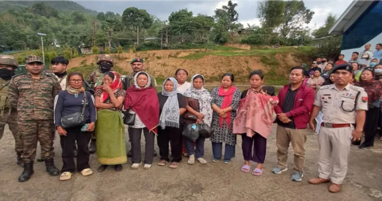 Hostages released in Manipur (Image Source: ANI)
