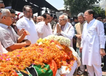 Uttarakhand pays emotional tribute to former CM Bhuvan Chandra Khanduri