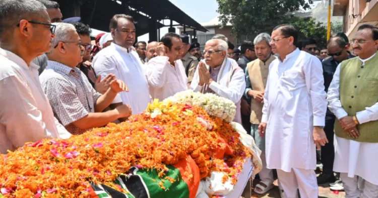 Uttarakhand pays emotional tribute to former CM Bhuvan Chandra Khanduri