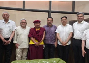 KDA and ABL leaders after a meeting with MHA officials in New Delhi on May 22