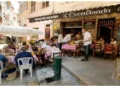 People having lunch