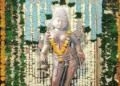 Newly Installed murti of Saraswati mata at Bhojshala