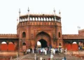Exterior of Delhi's Jama Masjid