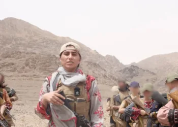 BLA's female commander Shaynaz Baloch