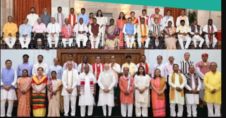 Janajati Suraksha Manch delegation calls on Droupadi Murmu & PM Narendra Modi