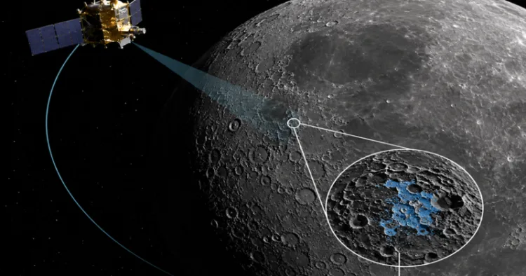 India’s Chandrayaan-2 Helps Reveal Water Ice in the Moon’s Shadowed South Pole
