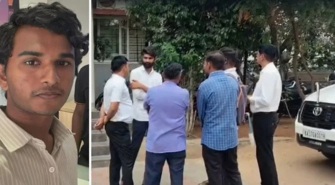 Shameer, the accused (Right)