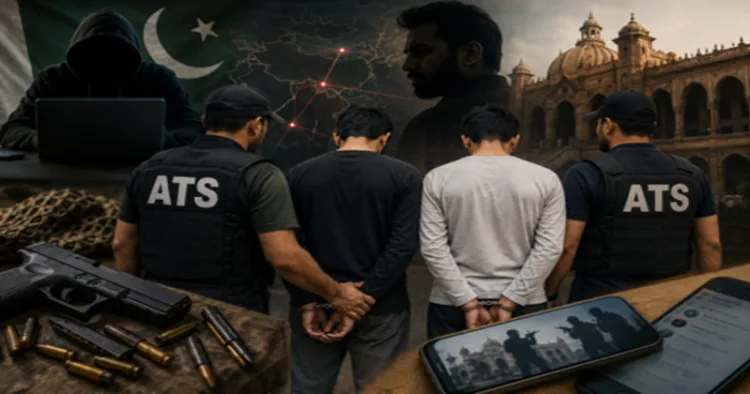 Uttar Pradesh anti terrorism squad cracks ISI backed terror network; Two youths planned attacks on police stations