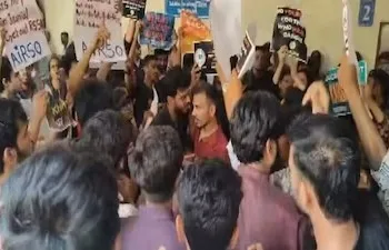 Student bodies condemn Jamia Vice Chancellor's 'Mahadev DNA' remark at RSS-linked event. (Image: ANI)