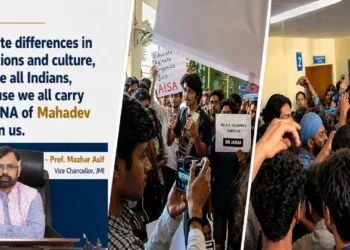 Mazhar Asif, the Vice-Chancellor of Jamia Millia Islamia University, has recently sparked controversy when he said, "All Indians possess the DNA of Bhagwan Mahadev"