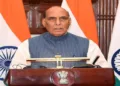 Union Defence Minister Rajnath Singh