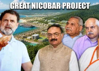 LoP Rahul Gandhi, Major General P Vivekanandan (Retd), Air Vice Marshal PK Srivastava (Retd), and former DG BRO Rajeev Chaudhary on the Great Nicobar Project debate