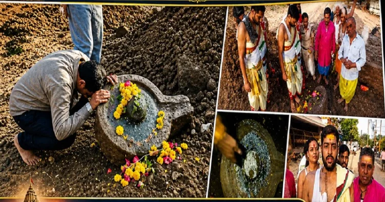 Discovery of shivling near Ujjain's Mahakaal Mandir