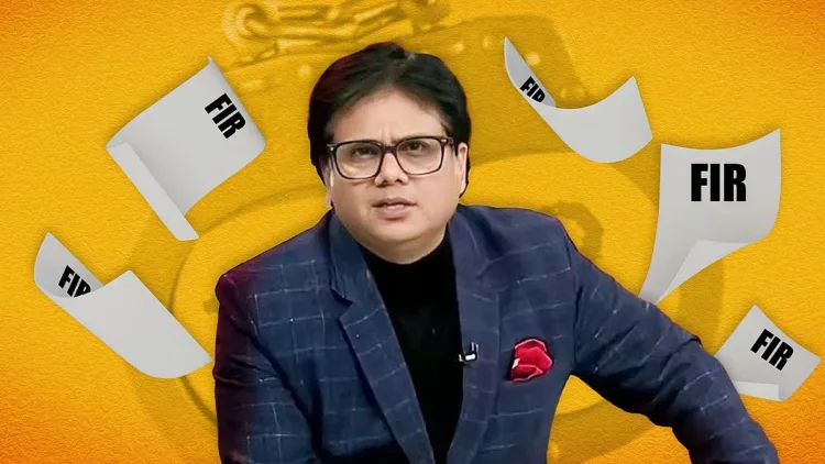 Anchor Ashok Shrivastav (Image: TNM)