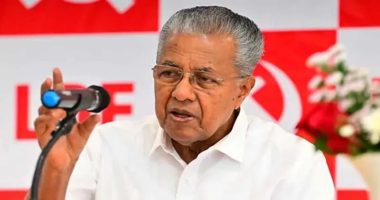Kerala Chief Minister Pinarayi Vijayan