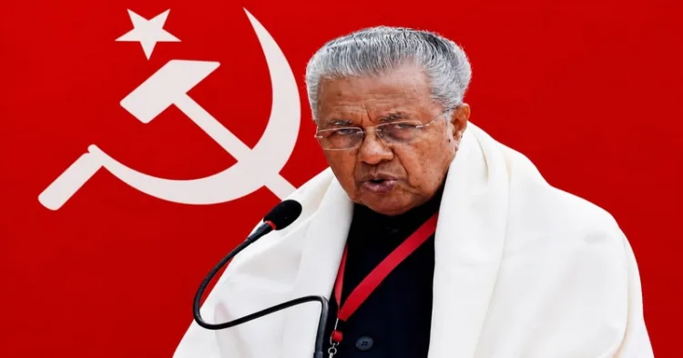 Keralam's former Chief Minister Pinarayi Vijayan
