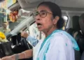 The former CM of Bengal Mamata Banerjee