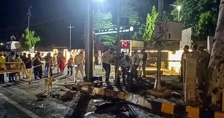 A blast occured in Khasa near the cantonment area in Amritsar, prompting a swift response from police and security agencies