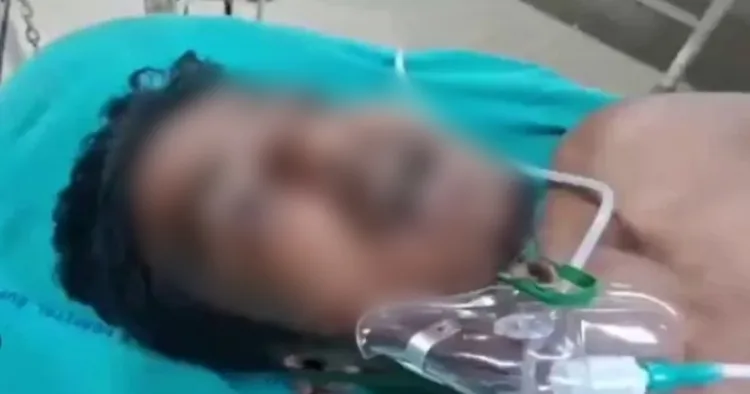 BJP Karyakarta Rohit Roy has been shot at Basirhat, West Bengal