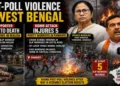 BJP supporter hacked to death by TMC goons in Malda; Bomb attack injures 5 party workers in Panihati