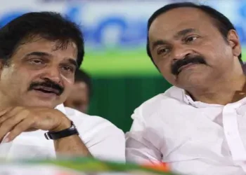 AICC General Secretary KC Venugopal and Opposition Leader VD Satheeshan
