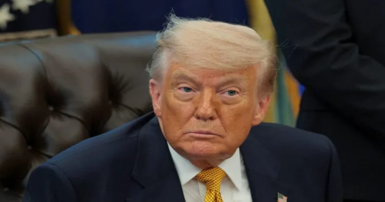 US President Donald Trump