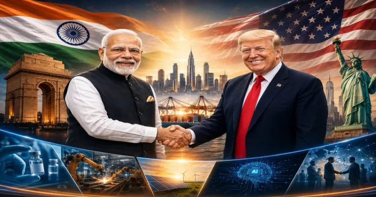 Prime Minister Narendra Modi and US President Donald Trump