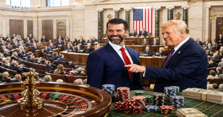 Donald Trump Jr.’s advisory roles at Polymarket and Kalshi have intensified scrutiny over the growing intersection of political power, prediction markets, and speculative trading tied to US government actions.