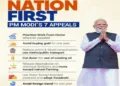 PM Modi has called for collective citizen action to help India tackle global economic disruptions, rising prices, and supply chain challenges
