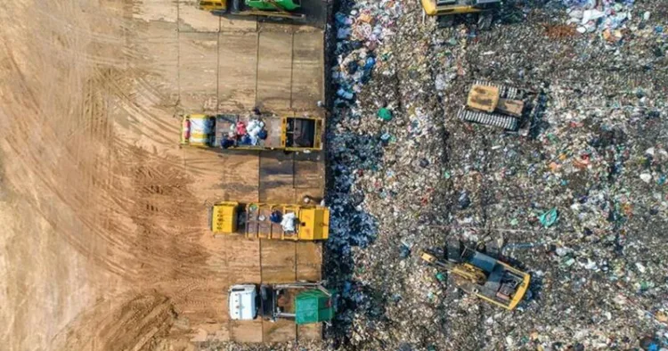 Waste management at landfills