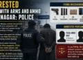 Faisal Ahmad, Faisal Ahmad Guroo held in Srinagar with weapons and Lashkar-e-Taiba propaganda material