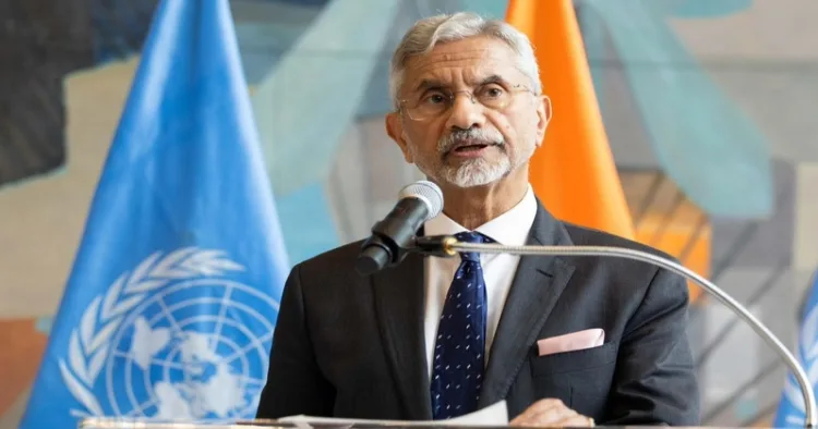 External Affairs Minister S Jaishankar