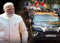 PM Modi leads from the front, reduces convoy size significantly