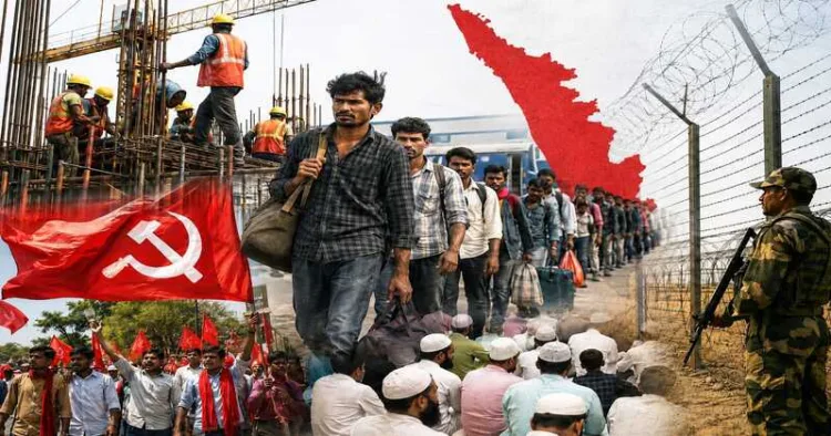 Thousands of migrant workers who once powered Keralam’s economy remain absent after the Bengal elections, fuelling intense debate over political exile, border security and the hidden realities behind the state’s labour network